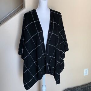 Old navy plaid Ruana